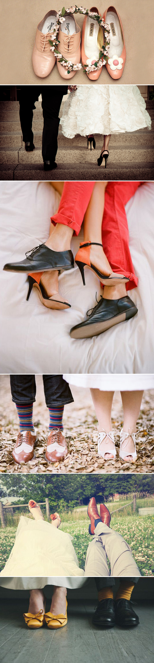 creative wedding shoes