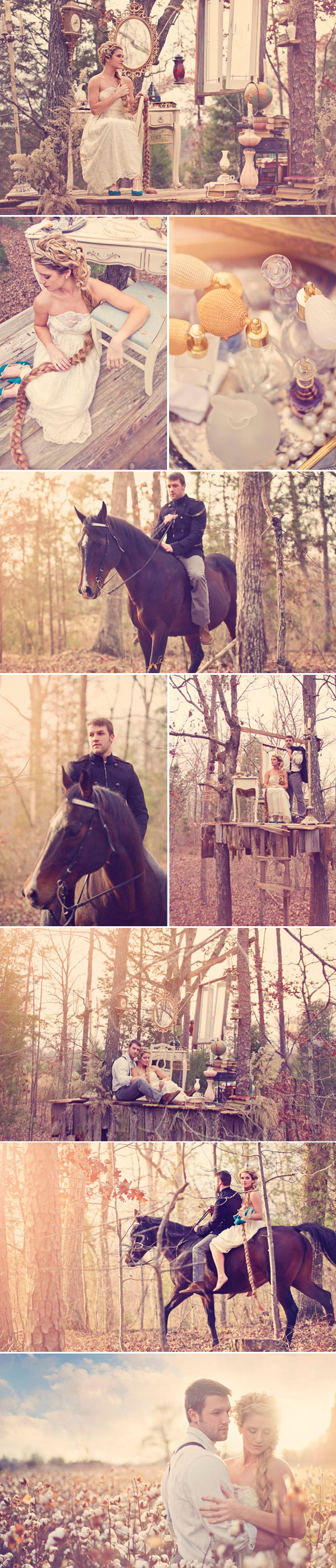 Rapunzel - Fairytale Engagement Photo