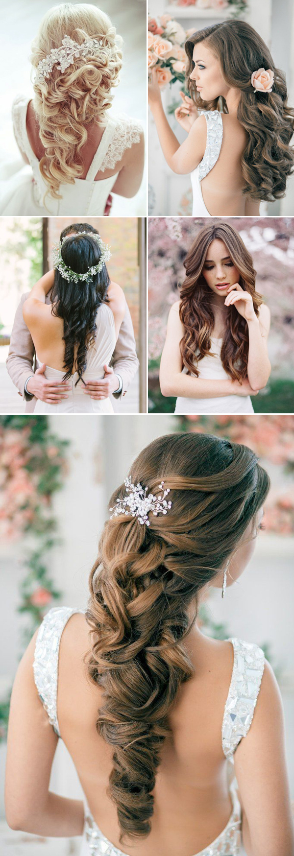 20 Swoonworthy Long Bridal Hairstyles - Praise Wedding