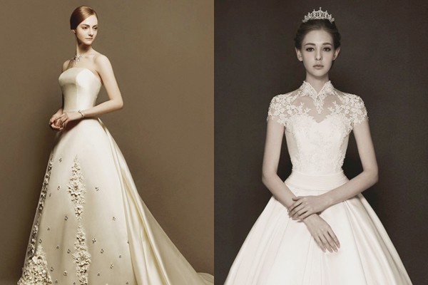 貴族的風範! 15件高貴典雅皇室公主婚紗
