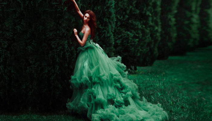 來自仙境的夢幻色彩 – 20件脫俗耀眼綠色禮服!