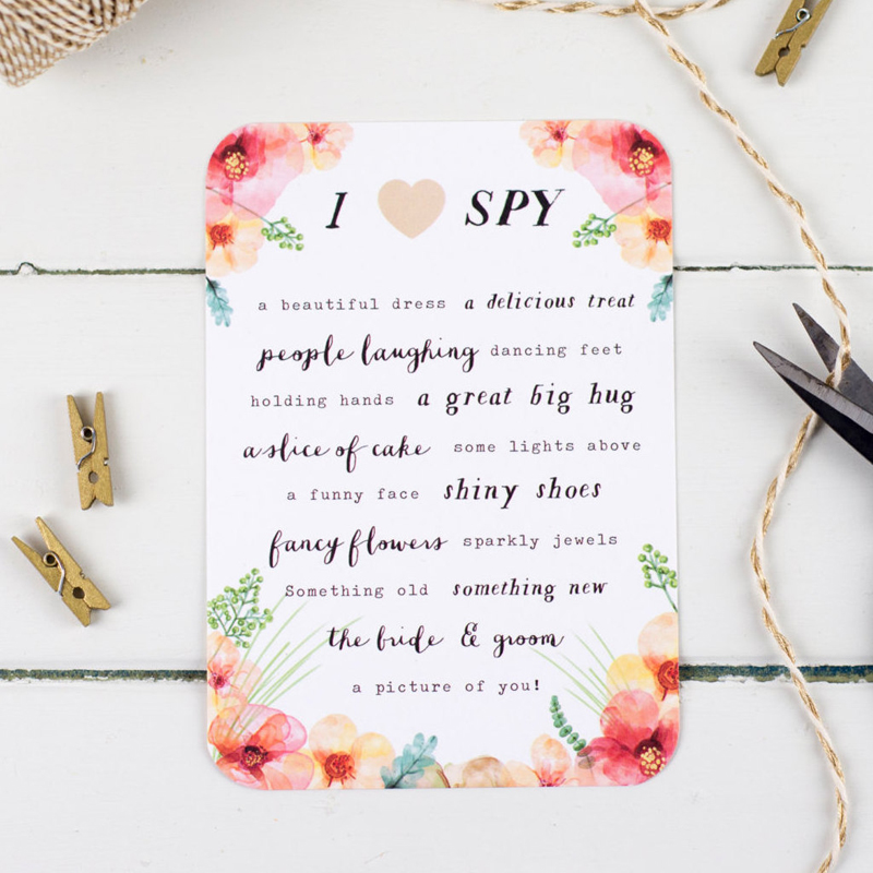 01-Wedding I Spy Game