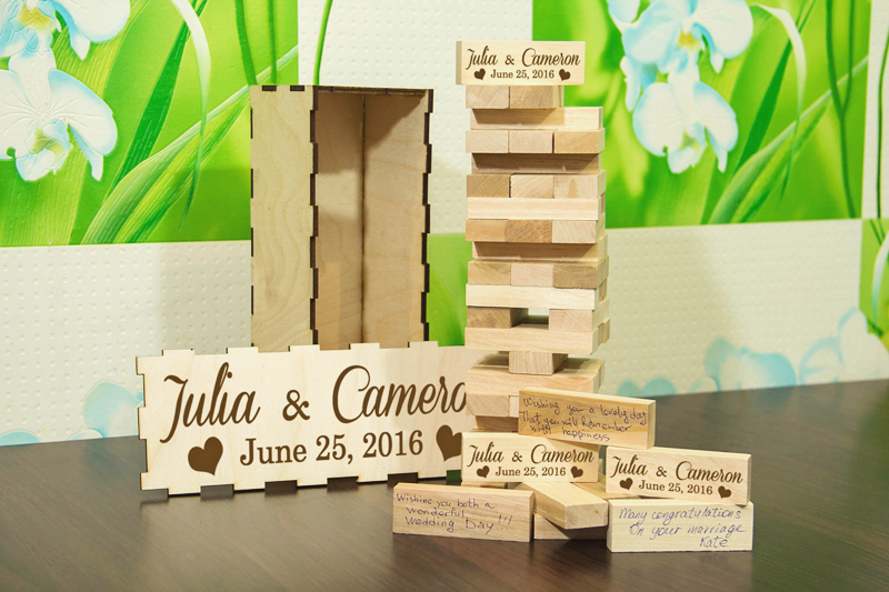 19-Personalized Wedding Jenga