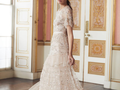 Constellation Lace Gown