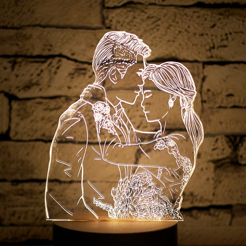 03-Custom portrait night light