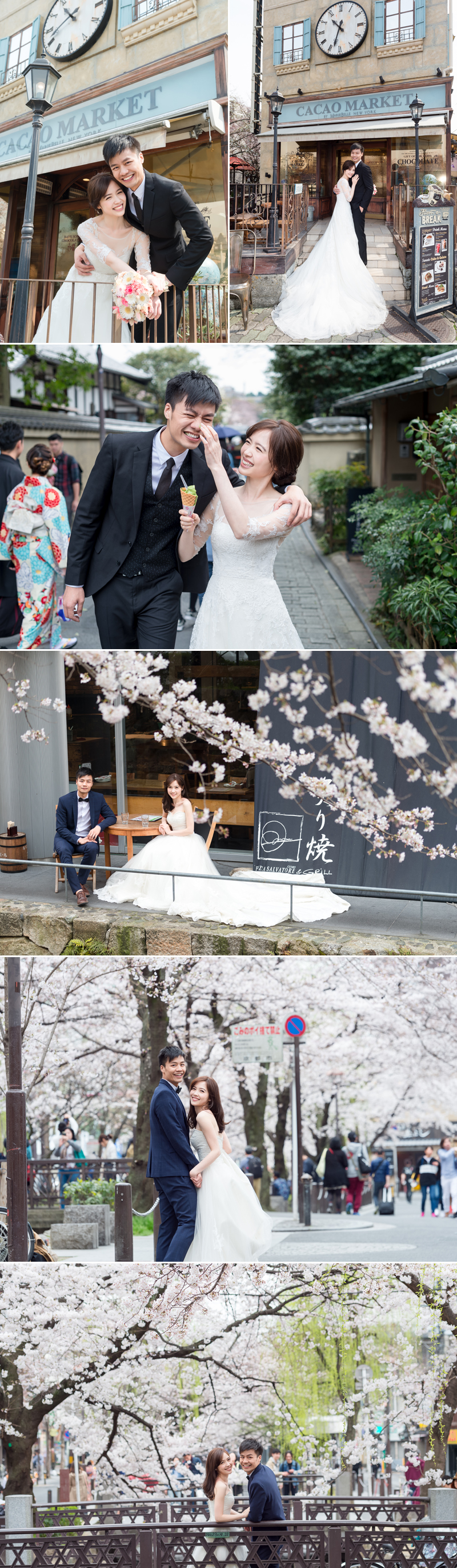 櫻花婚紗 | 攝影師專訪 浪漫京都 櫻花 美景旅拍 婚紗